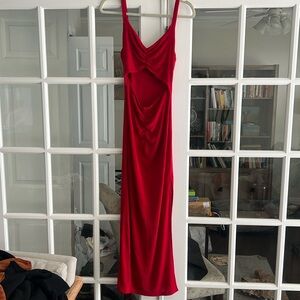 Princess Polly Keyhole Red Gown